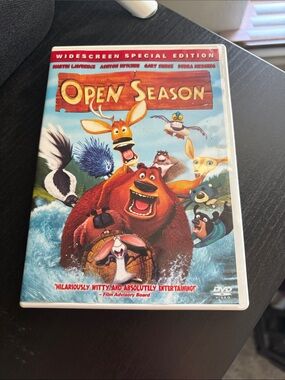 Open Season Widescreen Special Edition DVD - Colorful Animated Cover